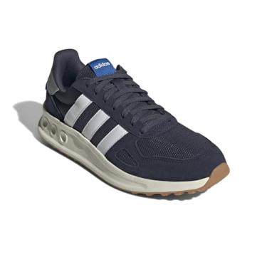 Imagem de adidas Tênis masculino Run 84, Sombra azul marinho/branco/prata fosca, 11