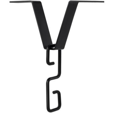 Imagem de Pndeyo Clipe adaptador de calhas de corrente de chuva, gancho em forma de V para sinos de chuva, suporte de conector de liga para pendurar correntes de chuva, alimentadores de beija-flor, vaso de