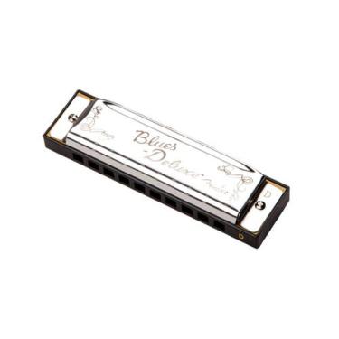 Imagem de Gaita Fender Blues Deluxe Harmonica D Com Estojo