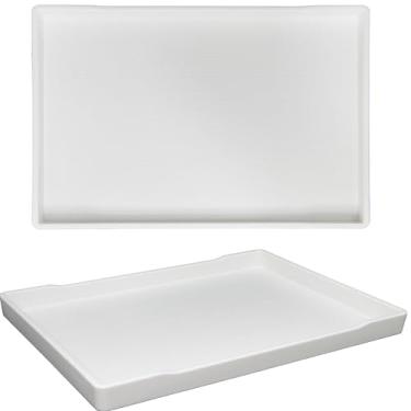 Imagem de Bandeja em Plástico 21x15cm Decoração Banheiro Cozinha