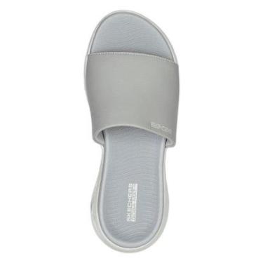 Imagem de Chinelo Skechers On-The-Go 600 - Cinza-Unissex