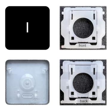 Imagem de Dolphin.dyl Tampa de chave individual de substituição com dobradiça para (M1 M2) MacBook Pro A2141 A2251 A2289 A2338 A2442 A2485 MacBook Air A2179 A2337 A2681 (tecla I)