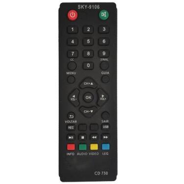 Imagem de Controle Remoto para Conversor digital Intelbras CD-730 cd730 - LELONG