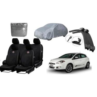 Imagem de Conjunto Completo Bravo 07-17: Capa de Couro e Capa de Cobrir com Limp