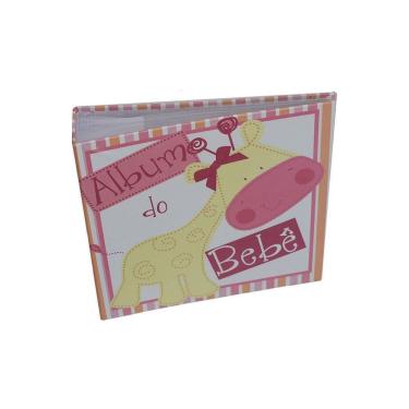 Imagem de Álbum Do Bebê Menina 200 Fotos 10X15Cm Mimos Rec 301/04