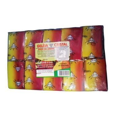 Imagem de Geleia d`água 2 Cores Cristal C/ 20 unid 1,8Kg