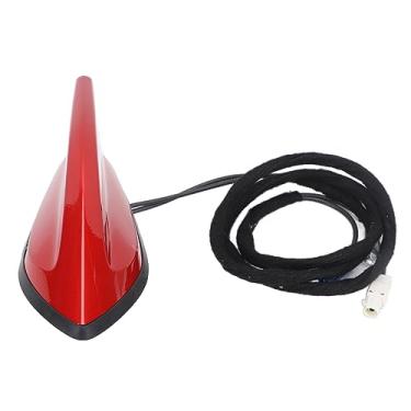 Imagem de Antena de Rádio para Teto de Carro, Antena de Barbatana de Tubarão, Alto Desempenho, 282069033, Sinal de Rádio Aéreo para Kadjar Hla3 Hla6 Hlnc Hlmr (Vermelho)