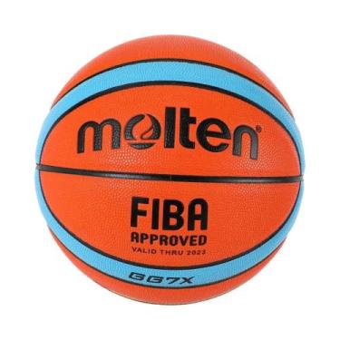 Imagem de Bola de Basquete PU - Tamanho Oficial 7, 6 ou 5 - Para Homens e Mulher