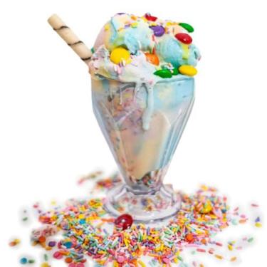 Imagem de Taça de sorvete sundae sobremesa acrílico 250ml - SB