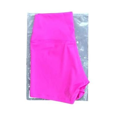 Imagem de Shorts de Yoga Feminino de Cintura Alta - Slim Fit, Levanta Bumbum, Ac