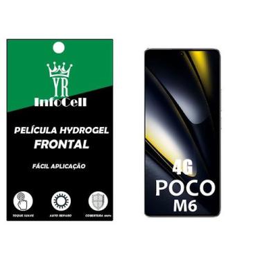 Imagem de Película Hydrogel Anti Impacto para Xiaomi Poco M6 4G - YR InfoCell