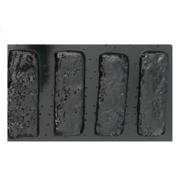 Imagem de Forma De Abs 1mm Para Gesso 3d - Tijolo Rústico C/ 4 Un. - garden