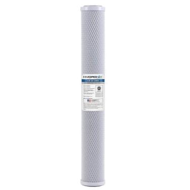 Imagem de Carvão Ativado 20" de Altura x 2,5" de Diâmetro - Hydronix, 10 micra