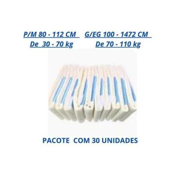 Imagem de FRALDA CALÇA USO ADULTO . 30 unidades Tamanho: P/M - de  86 a 117 cm -