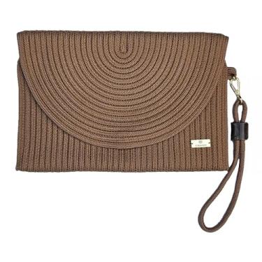Imagem de Bolsa Sabrina (Bolsa Carteira) - Marca Cordamada - Produzida artesanalmente com corda naval (Bronze)