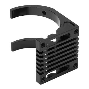 Imagem de Dissipador de Calor do Motor RC, Dissipador de Calor do Motor, Resistência Eficaz à Corrosão, Liga de Alumínio, Resistente para Carros RC (Preto)
