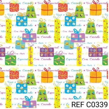 Imagem de Papel De Presente Pacote Com 40 Folhas 50x60cm - SAO JOAO, C0339