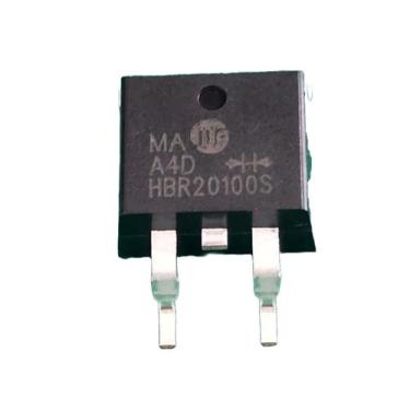 Imagem de 10x Diodo Schottky Hbr20100s Hbr20100 20amp 100v Smd To263