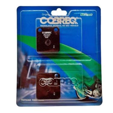 Imagem de Pastilhas Freio Dianteiro Cobreq Honda Cbx150 Cbx200 Strada