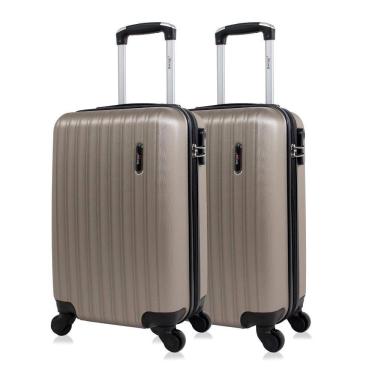 Imagem de Malas de Viagem 2 peças Londres Champagne Swiss Move
