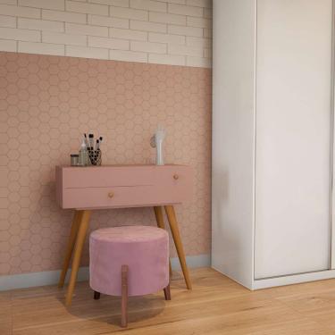 Imagem de Penteadeira com Espelho Ametista Rosé