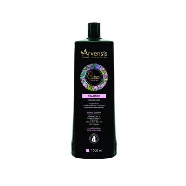 Imagem de Shampoo sem Sulfato Arvensis Cachos Naturais Vegano - 1000ml