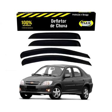 Imagem de Jogo calha defletor chuva chevrolet prisma 1.0 1.4 2010 A 2012