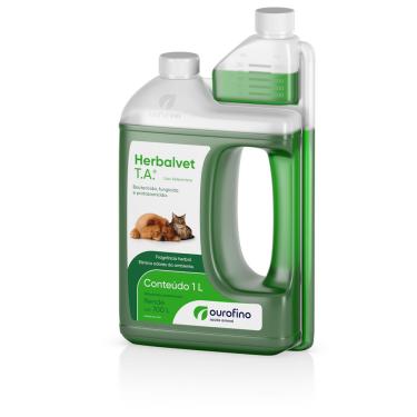 Imagem de Desinfetante Bactericida Herbalvet 1L - Ouro Fino