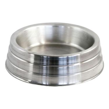 Imagem de Comedouro Pote Pequeno Ração Água Alumínio Pesado 700Ml Jjb