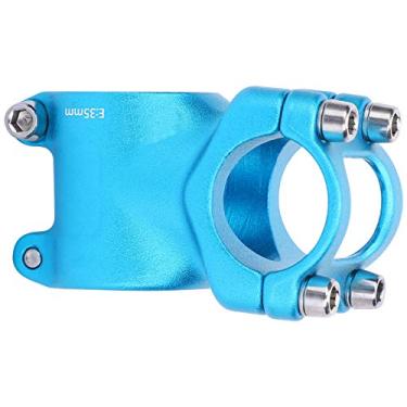 Imagem de Hule Curto do Guidão, Alojada de Alumínio CNC Hollow Hollow Haste, Textura Fosca, Ultra Light Com Jateamento de Areia Anodizado, Adequado para Guidão de 25,4 Mm, Instalação Fácil