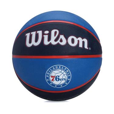 Imagem de Bola de Basquete Wilson NBA Team Tribute Philadelphia 76ers Tamanho 7
