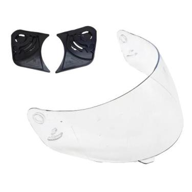 Imagem de Viseira Capacete Ebf Cristal Spark E0x 2.2mm Mais Reparo - Polivisor