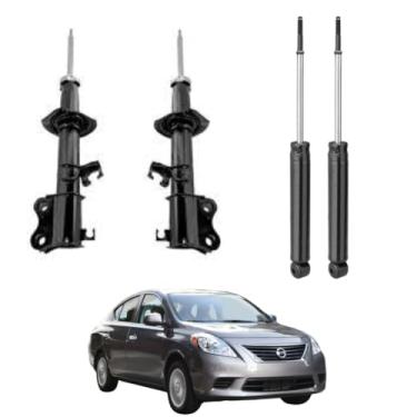 Imagem de Embrasil, Par Amortecedor Dianteiro/Traseiro Versa 2012 a 2019