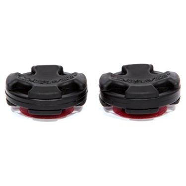 Imagem de LimbSaver Amortecedor de banda larga para arcos compostos de membros sólidos, preto, pacote com 2