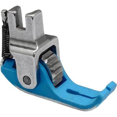 Imagem de Calcador Rolete Ferro Dentado Costura Maquina Reta Industrial - Evolve