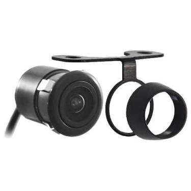 Imagem de Camera de Re 2x1 12V RCA + Retrovisor Interno P/ Camera - GOLDEN CABO