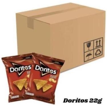 Imagem de Kit Salgadinho Mini Doritos Snack Queijo Nacho Kit 100Un - Elma Chips