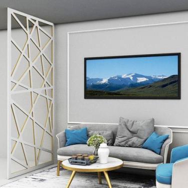 Imagem de Painel Vazado Divisória MDF Roma Branco - Decore Painéis e Divisórias,