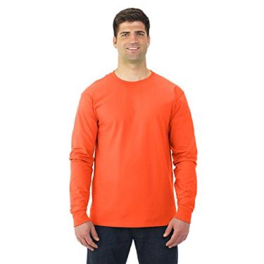 Imagem de Fruit of the Loom 5.6 oz Heavy Cotton Long Sleeve T-Shirt 4930