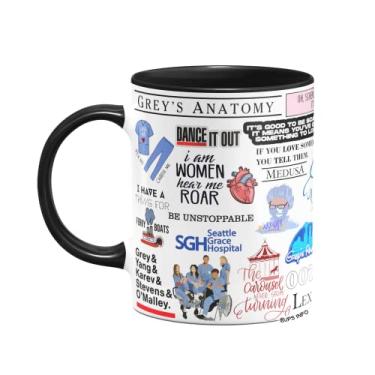 Imagem de Caneca Icons Moments - Greys Anatomy - B-black