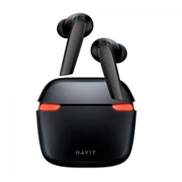 Imagem de Fone de Ouvido Bluetooth Intra-Auricular Havit TW929 Pro - Microfone - TWS - Case carregador - Preto-Unissex