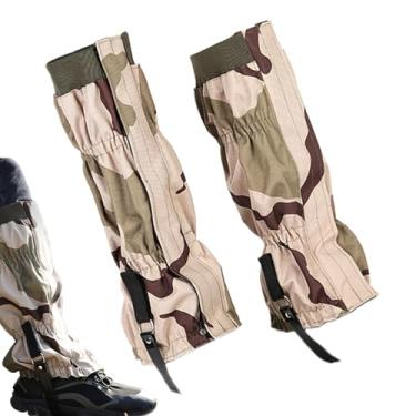 Imagem de Polainas de perna, polainas de | Tampas de bezerro de bota de esqui - Proteção anti-desgaste para homens da perna à prova de areia para homens de caça à sobrevivência da fazenda de neve