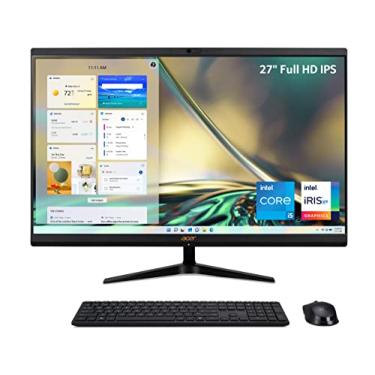 Imagem de acer Desktop Aio Aspire C27-1700-Ua91 | Tela Ips Full Hd de 27" | Intel Core I5-1235U de 12ª Geração | Gráficos Intel Iris Xe | 16 Gb Ddr4 | 512 Gb Nvme M.2 Ssd | Intel Wireless Wi-Fi 6 | Windows 11 H