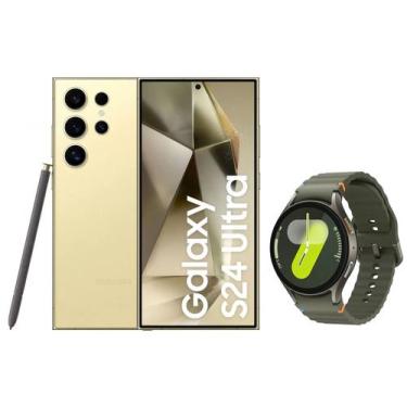 Imagem de Smartphone Samsung Galaxy S24 Ultra 6,8 512GB  - Creme 5G + Smartwatch