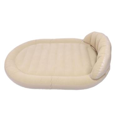 Imagem de Colchão de ar acampamento colchão inflável soprar colchão luxuoso superfície à prova de vazamento à prova de punção PVC PVC Travel Bed Pad para acampamento em casa convidados