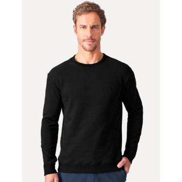 Imagem de Moletom Reserva Masculino Crewneck Suéter Londres Preto, M/M