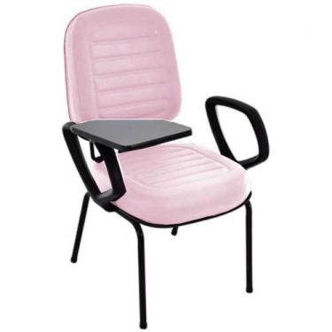 Imagem de Cadeira Universitária Diretor Gomada Linha Blenda Rosa - DESIGN OFFICE