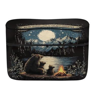 Imagem de Whosucclay Capa de tanque de propano de 13,6 kg para trailer de viagem de trailer, capa de tanque de propano universal para todos os climas, tampa do cilindro de gás, acessórios para trailers - Bear