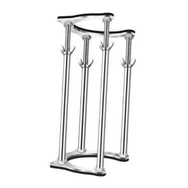 Imagem de Ｂｅｓｇａ Peças do de reparo de suporte de pia embutido, suprimentos multifuncionais resistentes, pernas de suporte ajustáveis ​​sob a pia para balcão, 35cm a 45cm