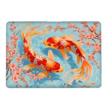 Imagem de Yicomon Compatível com MacBook Air 15 polegadas 2023 chip M2 modelo A2941, capa rígida de plástico para Mac Air 15 com Touch ID (2023) - Cute Koi